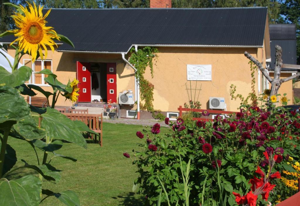 Bed & Breakfast Bjoerkhyddan Rumma Exterior foto